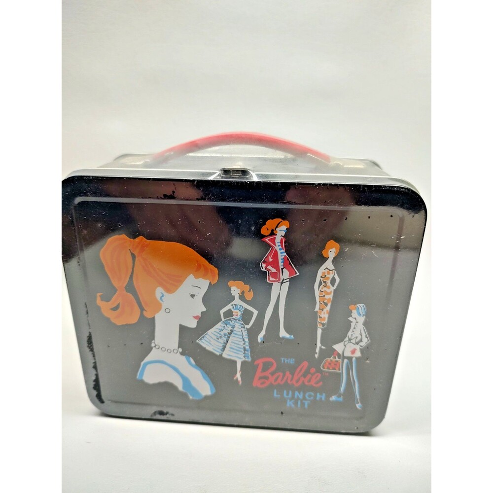 Vintage 1998 Mattel Barbie Hallmark Lunch Box New sealed in Plastic 6" x 5"